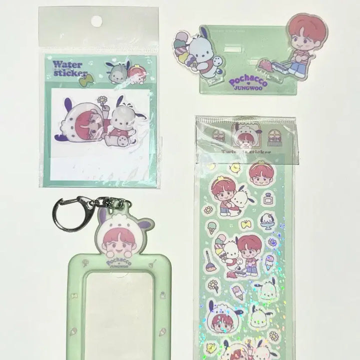 [BUNJANG] NCT 127 Jungwoo Sanrio Pochacco Collaboration Goods Bundle Set / NCT127 정우 산리오 포챠코 콜라보