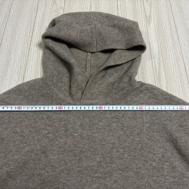 [BUNJANG] Time Homme Wool Blend Knit Hoodie Top / 단면측정ㅇ)백화점 구매 정품 타임옴므 울 블렌드 니트 후드 탑 95