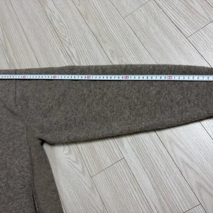 [BUNJANG] Time Homme Wool Blend Knit Hoodie Top / 단면측정ㅇ)백화점 구매 정품 타임옴므 울 블렌드 니트 후드 탑 95