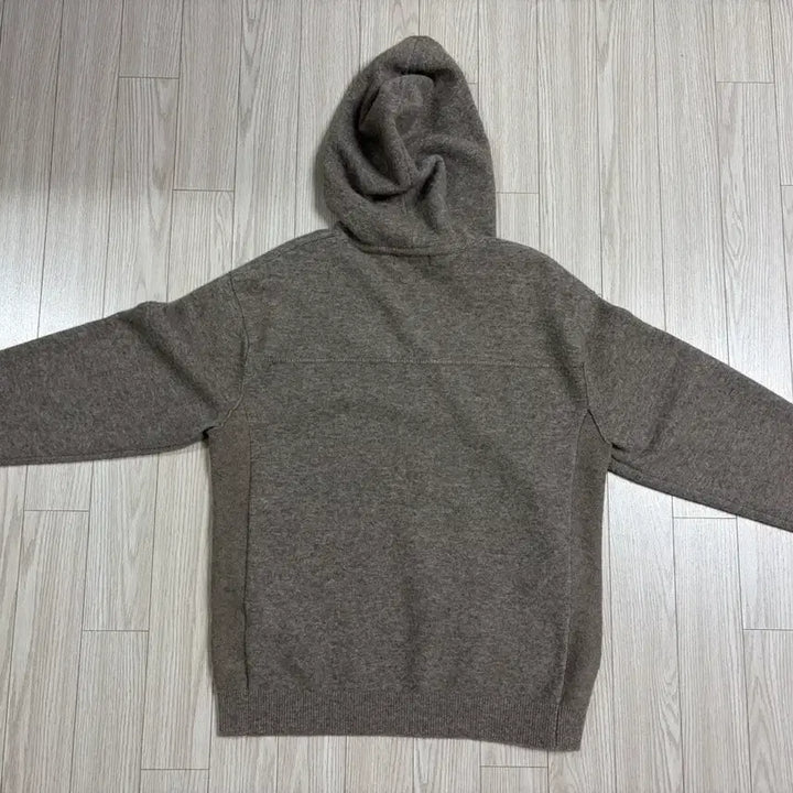 [BUNJANG] Time Homme Wool Blend Knit Hoodie Top / 단면측정ㅇ)백화점 구매 정품 타임옴므 울 블렌드 니트 후드 탑 95