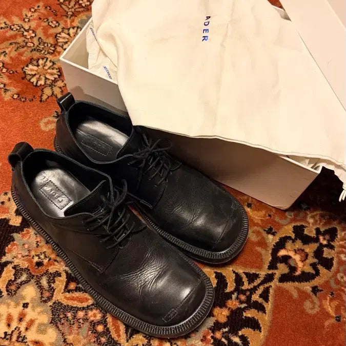 [BUNJANG] ADER Error Curve DB01 Noir Derby Shoes / [43] 아더에러 Curve; DB01 Noir 더비