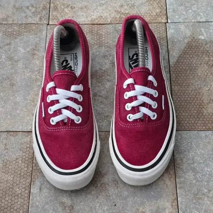 [BUNJANG] Vans Authentic Burgundy Sneakers / (230)반스 어센틱  레드 버건디 스니커즈