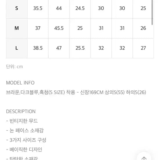 [SOLD OUT] 새상품 에이블리 블랙업 핫크논페이드숏데님팬츠