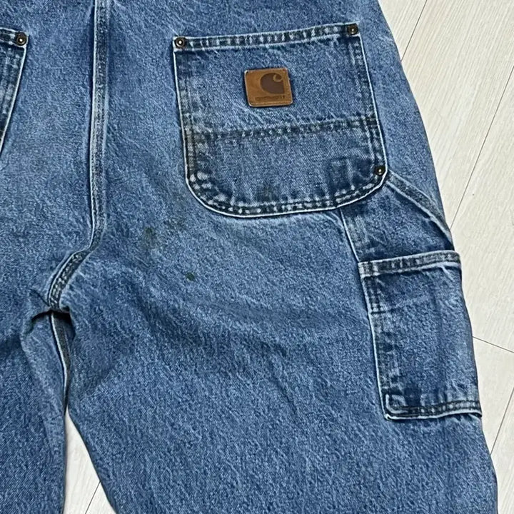 [BUNJANG] Carhartt Double Knee Denim Work Pants / 00s 빈티지 칼하트 더블니 데님 워크팬츠 B73DST 36사이즈