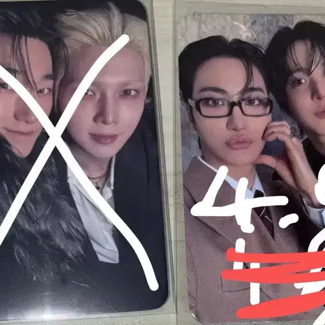 [BUNJANG] ATEEZ Hongjoong &amp; Yunho D-MAFU Photocard / 급전) 에이티즈 디마뮤 호화즈(성화 윤호) 포카 판매
