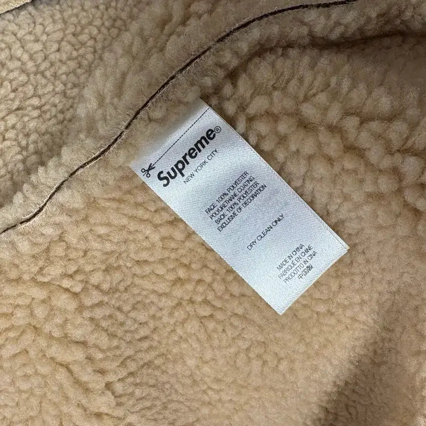 [BUNJANG] Supreme Fox Shearling Mouton Hooded Jacket / 슈프림 폭스 시어링 무스탕 후드자켓