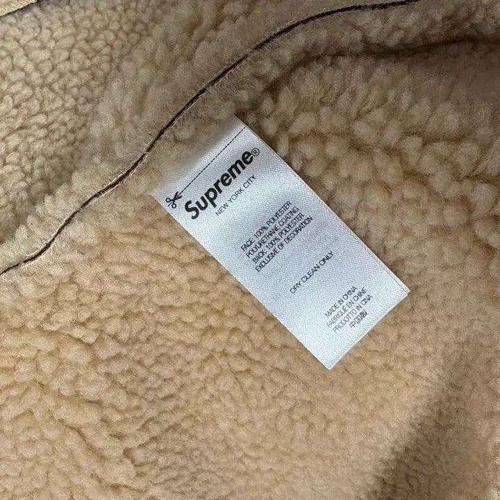 [BUNJANG] Supreme Fox Shearling Mouton Hooded Jacket / 슈프림 폭스 시어링 무스탕 후드자켓