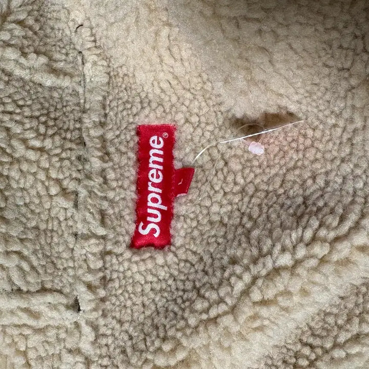 [BUNJANG] Supreme Fox Shearling Mouton Hooded Jacket / 슈프림 폭스 시어링 무스탕 후드자켓