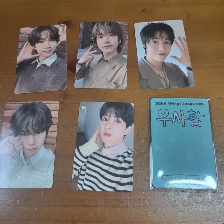 [BUNJANG] N.Flying 2026 Fanmeeting USAP Photocard Set / N.Flying 2026 팬미팅 우사합 포토카드 세트 양도 합니다