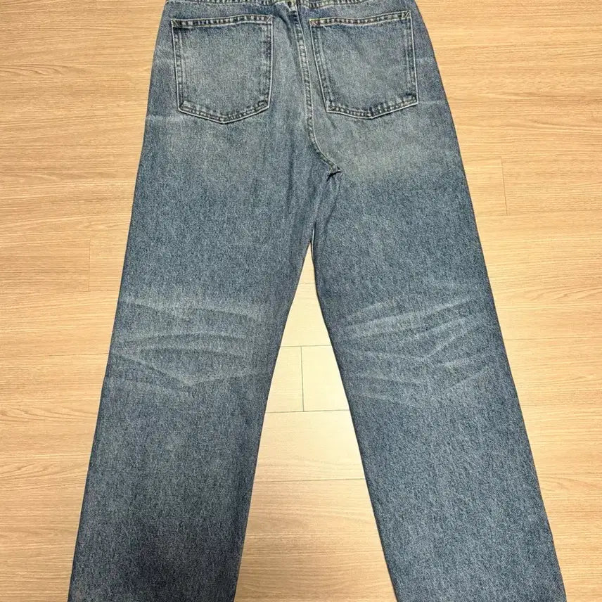 [BUNJANG] B Side Jean Vintage Washed Light Wash Denim Pants / B SIDE JEAN 비사이드진 빈티지 워싱 연청 데님 팬츠 29사이즈
