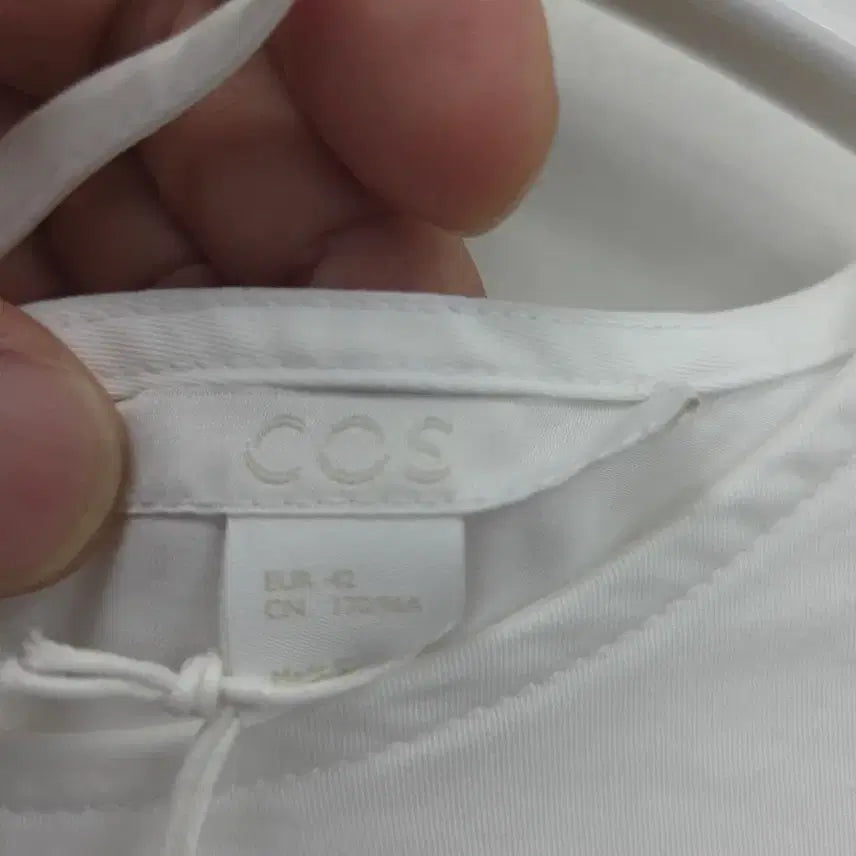 [BUNJANG] COS Adjustable Tunic Blouse - White / 42 [새상품]COS 어드저스터블 튜닉 블라우스 화이트