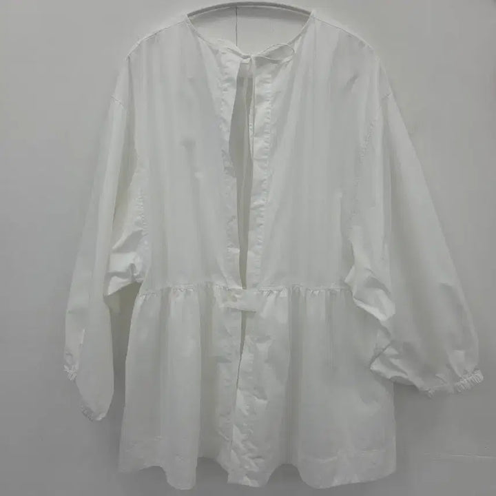 [BUNJANG] COS Adjustable Tunic Blouse - White / 42 [새상품]COS 어드저스터블 튜닉 블라우스 화이트