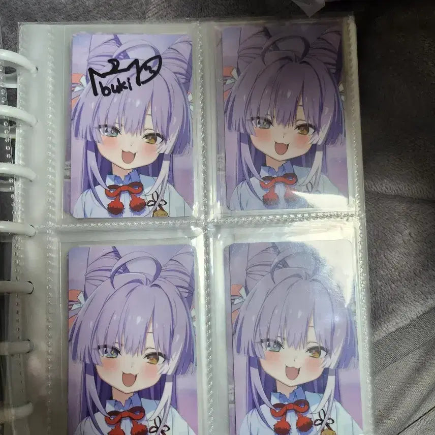 [BUNJANG] StellarLive Tenko Shibuki Signed Card / 스텔라이브 애니메이트 텐코시부키 사인 카드