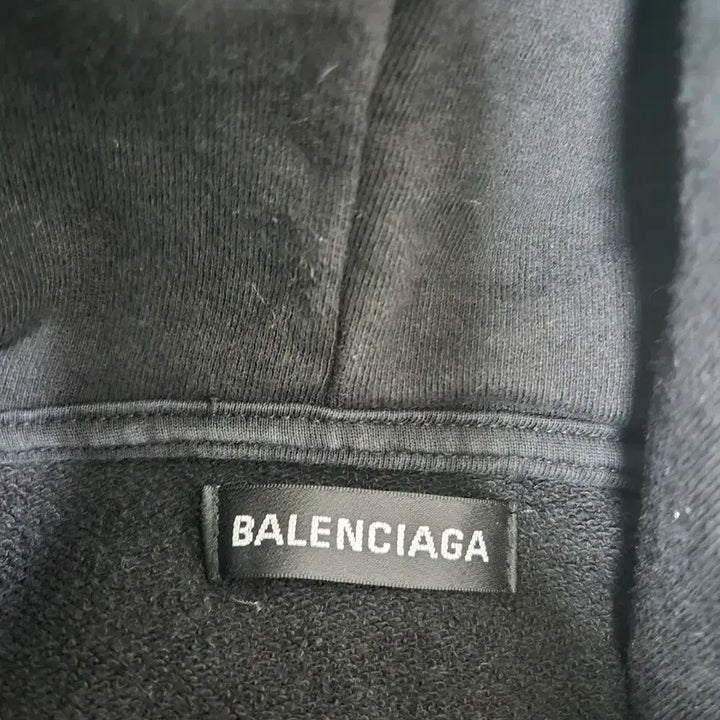 [BUNJANG] Balenciaga BB Logo Black Hoodie / 발렌시아가 BB로고 블랙 후드티!최상품!