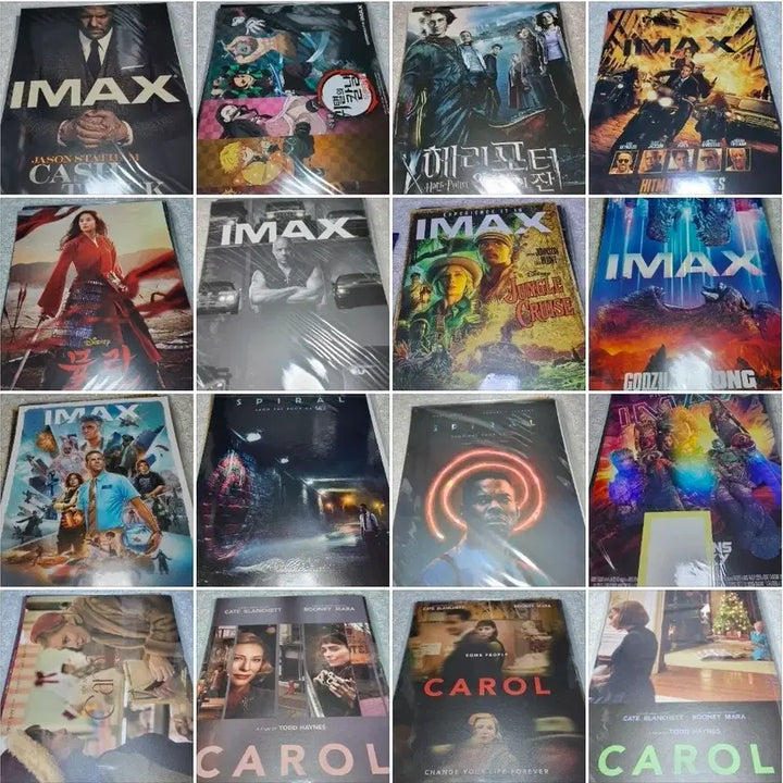 [BUNJANG] Assorted A3 Movie Poster Bundle Set / IMAX포스터 및 각종 A3 영화포스터 97종 일괄