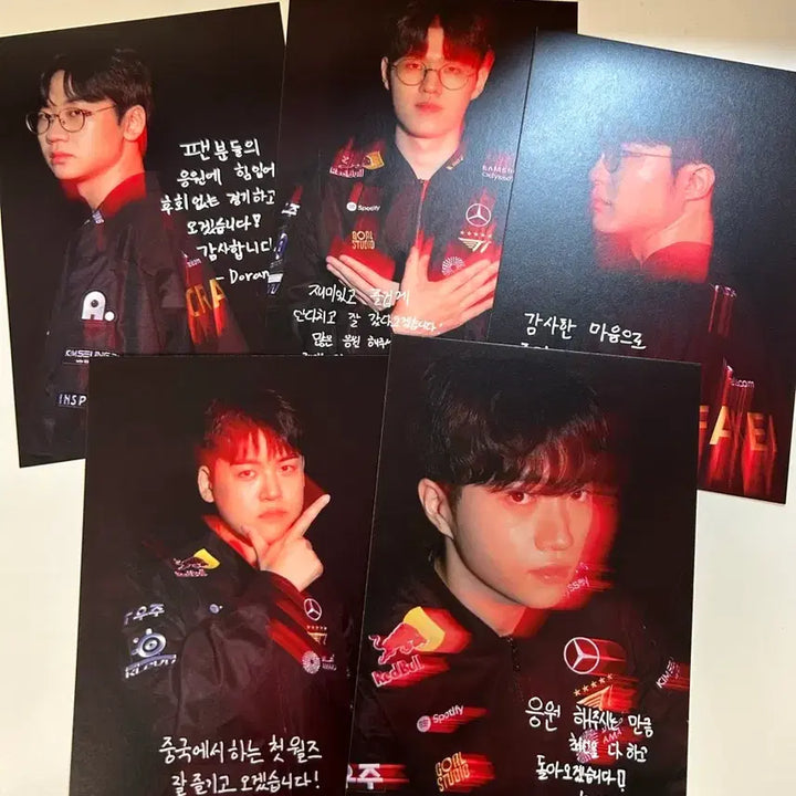[BUNJANG] T1 2025 Team Viewfinder Postcard, Cheer Goods Bundle Set / 2025 T1 티원 뷰파 엽서,응원도구 일괄