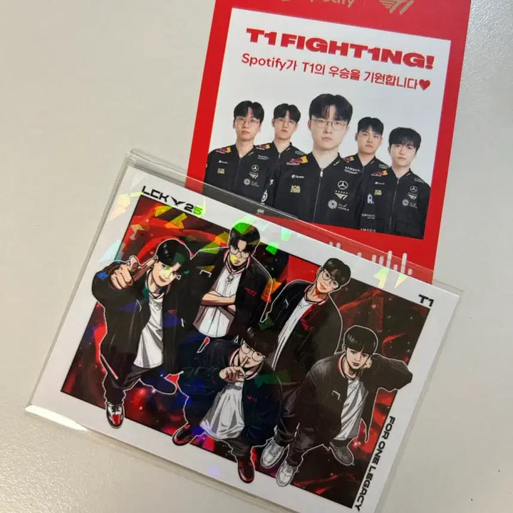 [BUNJANG] T1 2025 Team Viewfinder Postcard, Cheer Goods Bundle Set / 2025 T1 티원 뷰파 엽서,응원도구 일괄
