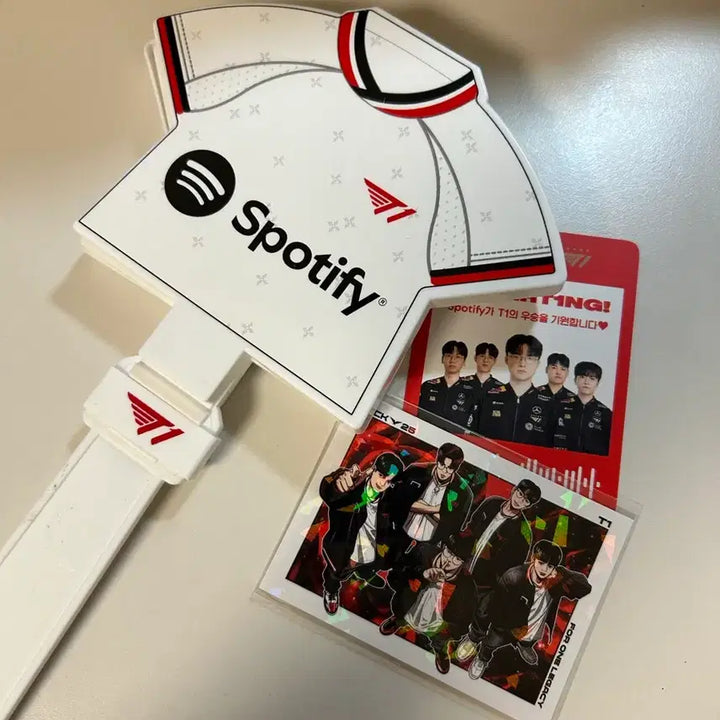[BUNJANG] T1 2025 Team Viewfinder Postcard, Cheer Goods Bundle Set / 2025 T1 티원 뷰파 엽서,응원도구 일괄