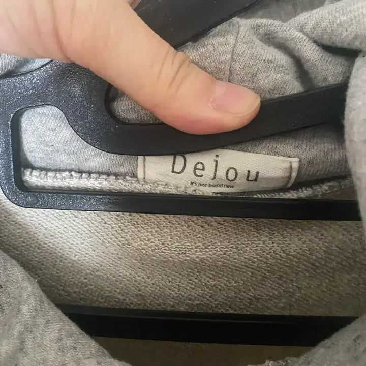 [BUNJANG] Avely Crop Hoodie Gray / 에이블리 크롭 후드티 회색