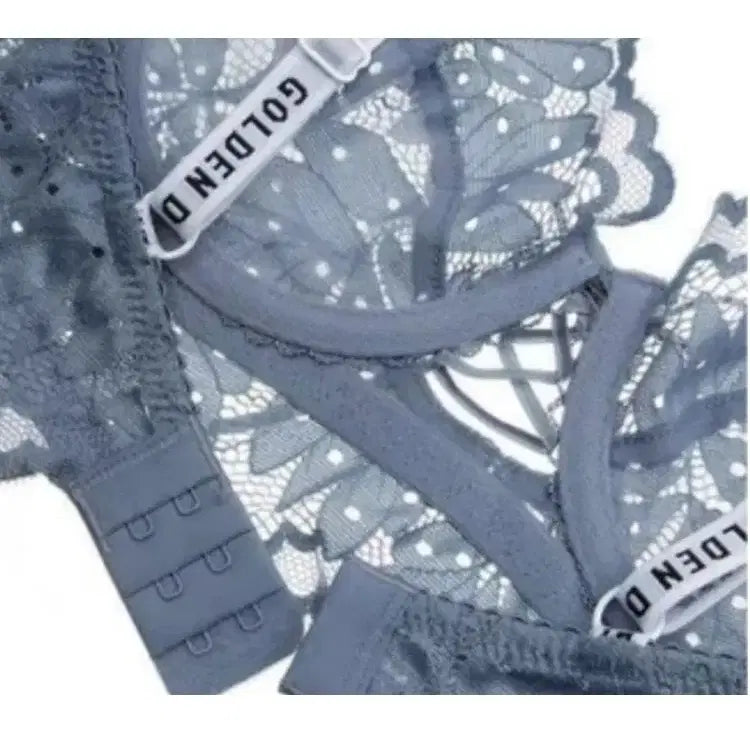 [BUNJANG] Lace Bralette and Panty Set / 레이스 브라렛 팬티 세트