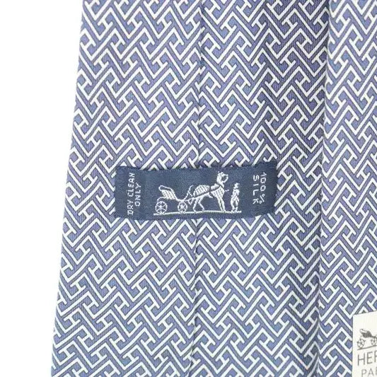 [BUNJANG] Hermès Silk 100% Tie / 에르메스 (MEN - F) 실크 100% 넥타이