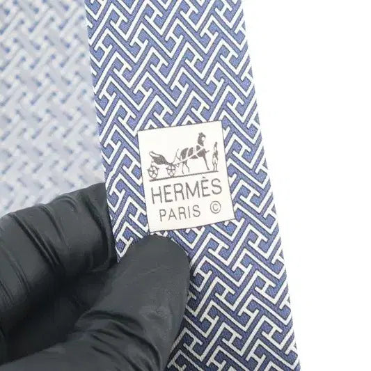 [BUNJANG] Hermès Silk 100% Tie / 에르메스 (MEN - F) 실크 100% 넥타이