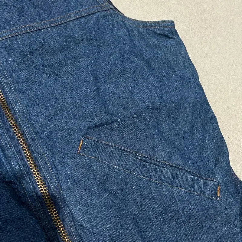 [BUNJANG] Eddie Bauer Work Denim Vest / 에디바우어 워크 데님 베스트 s10309