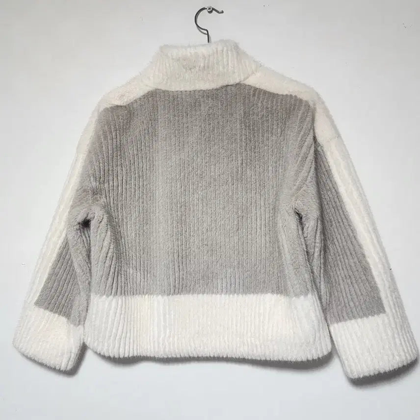 [BUNJANG] Jjolishop Faux Mink Fur Jacket / 쪼리샵 인조 밍크퍼 자켓 90