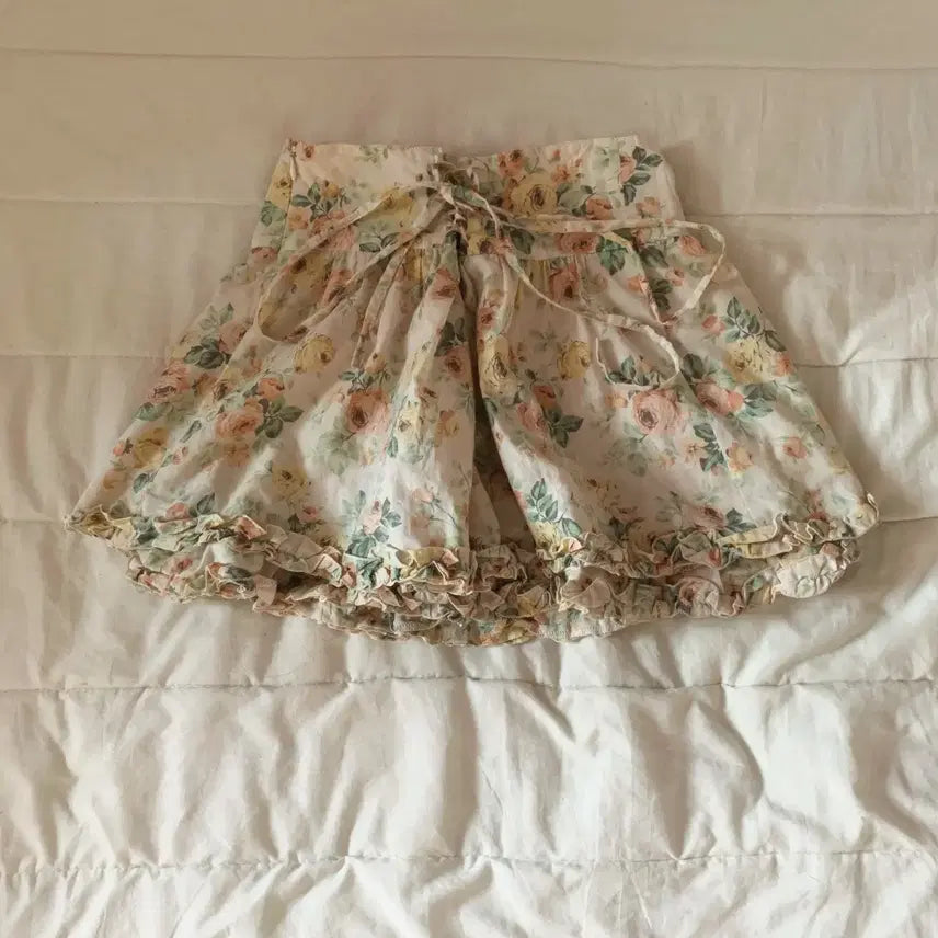 [BUNJANG] Oriental Vintage Mori Skirt / 페어리 치마 오리엔탈 일본빈티지 빈티지 스커트 모리 치마 사와코 하구미