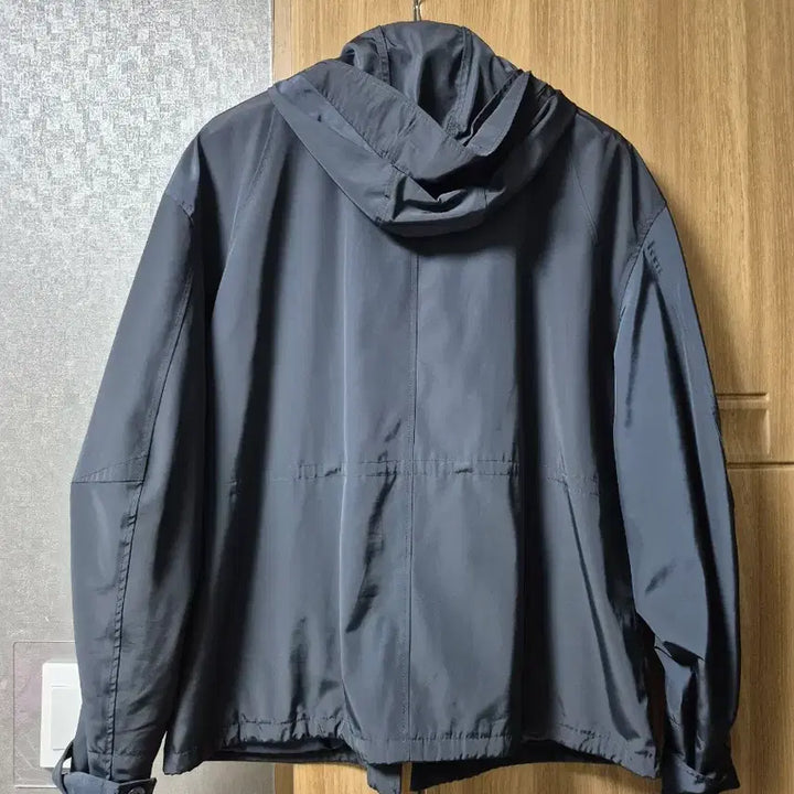 [BUNJANG] Polytelu Hooded Parka Dark Navy (Size 3) / 폴리테루 후디드 파카 다크네이비 3
