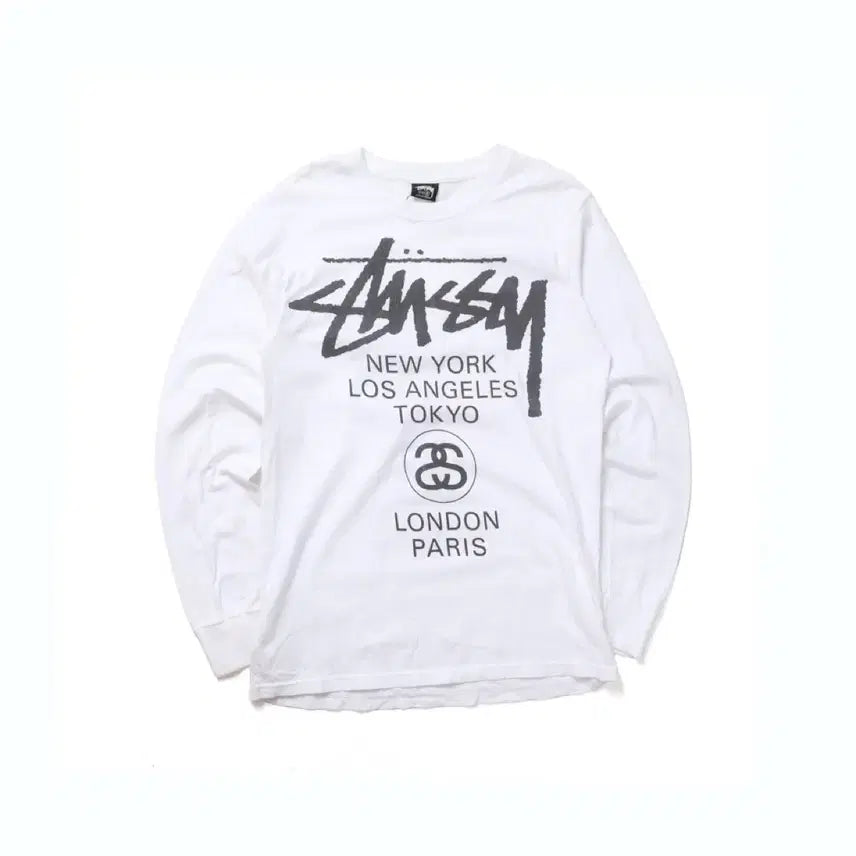 [BUNJANG] Stussy Printing Long Sleeve Shirt / 스투시 Stussy Printing Long Sleeve