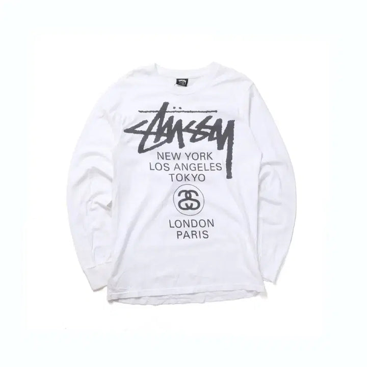 [BUNJANG] Stussy Printing Long Sleeve Shirt / 스투시 Stussy Printing Long Sleeve