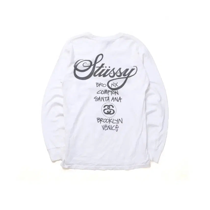 [BUNJANG] Stussy Printing Long Sleeve Shirt / 스투시 Stussy Printing Long Sleeve