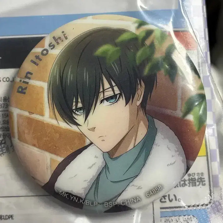 [BUNJANG] Blue Lock Itoshi Rin Day Off Can Badge / 블루록 제일복권 이치방쿠지 day off 이토시 린 캔뱃지 H상