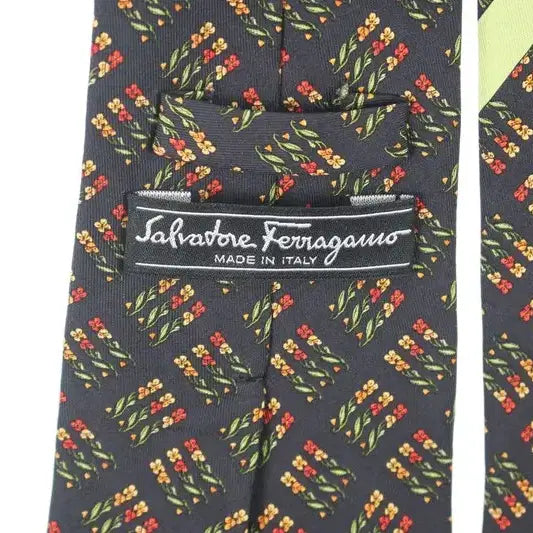 [BUNJANG] Salvatore Ferragamo Silk Necktie / 살바토레 페라가모 (MEN - F) 실크 100% 넥타이