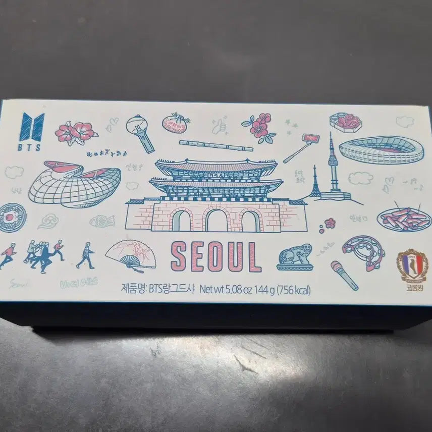 [BUNJANG] BTS Gwanghwamun Langue de Chat Seoul Collaboration Box Set / 방탄 광화무ㄴ 랑그드샤 서울 콜라보 박스 bts 2019년도 상품