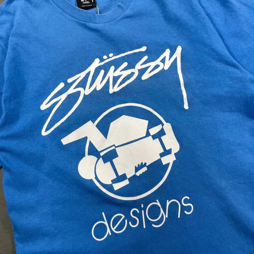 [BUNJANG] Stussy Skate Man T-Shirt / 스투시 스케이트맨 반팔 티셔츠
