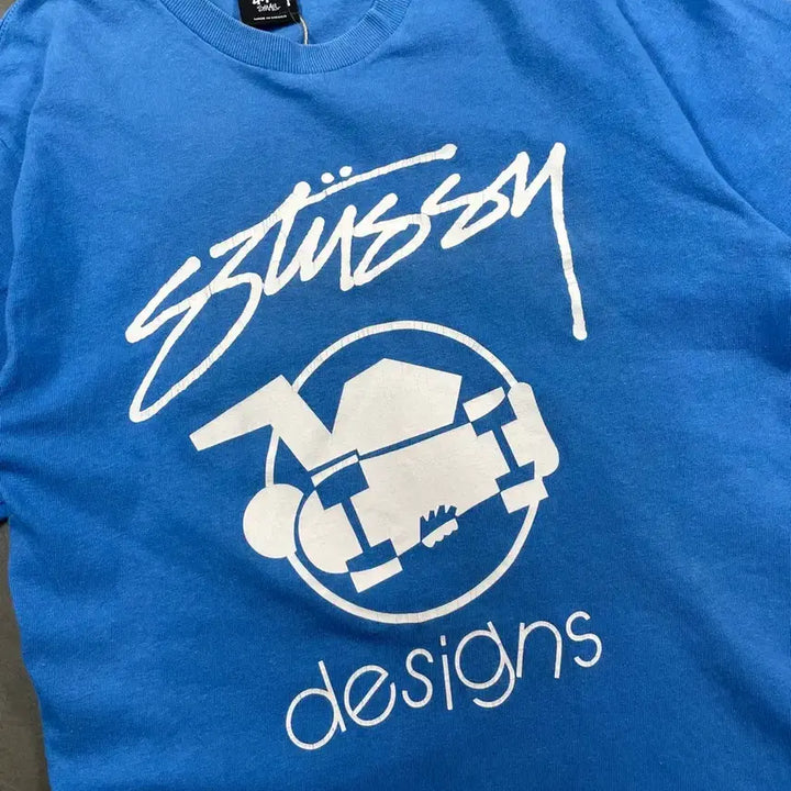 [BUNJANG] Stussy Skate Man T-Shirt / 스투시 스케이트맨 반팔 티셔츠