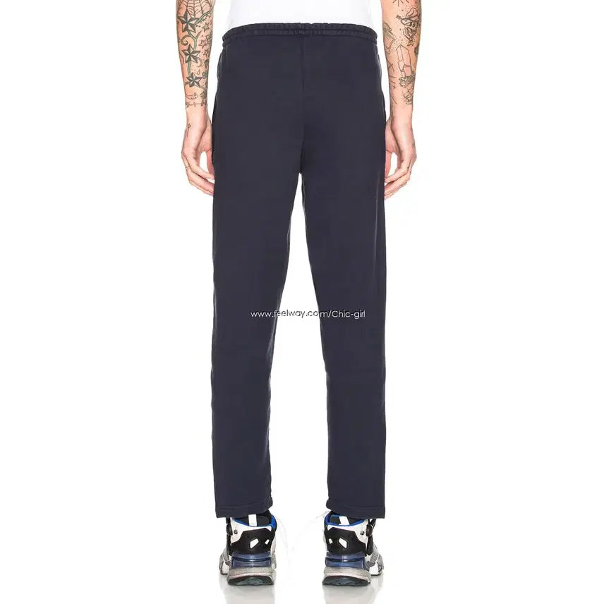[BUNJANG] VETEMENTS Side Logo Navy Jogger Pants / 베트멍 사이드 로고 네이비 조거 팬츠 추리닝 트레이닝