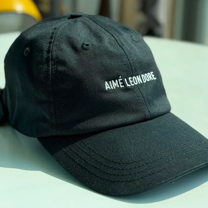 [BUNJANG] Aimé Leon Dore Cotton Logo Black Baseball Cap / 에임레온도르 코튼로고 블랙 볼캡
