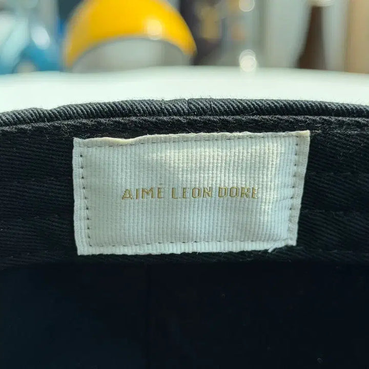 [BUNJANG] Aimé Leon Dore Cotton Logo Black Baseball Cap / 에임레온도르 코튼로고 블랙 볼캡