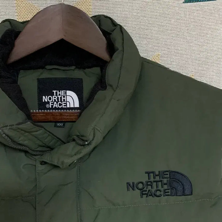[BUNJANG] The North Face Padded Vest Khaki L / 노스페이스 패딩 베스트 카키 L