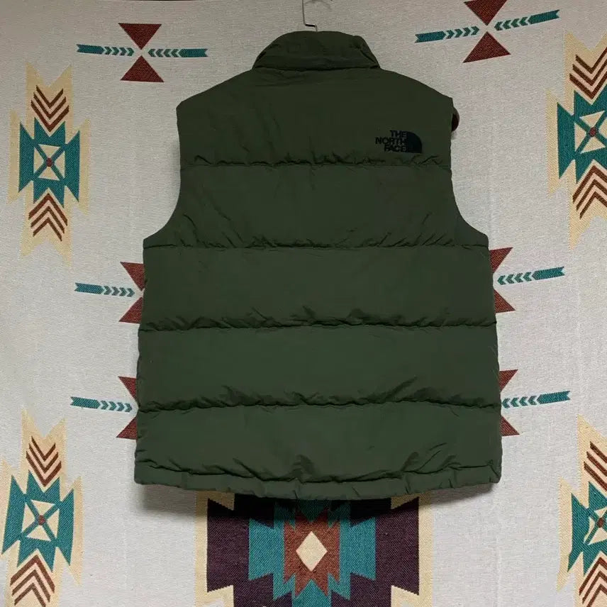 [BUNJANG] The North Face Padded Vest Khaki L / 노스페이스 패딩 베스트 카키 L