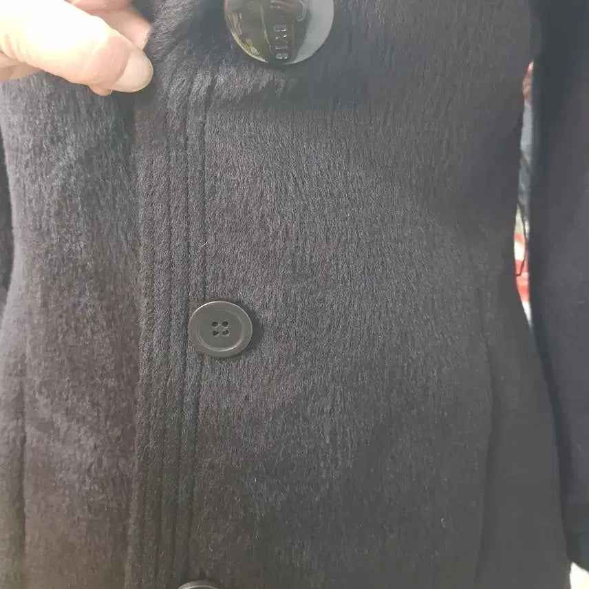 [BUNJANG] Jindo Mink Collar Half Coat / 진도 밍크카라 반코트
