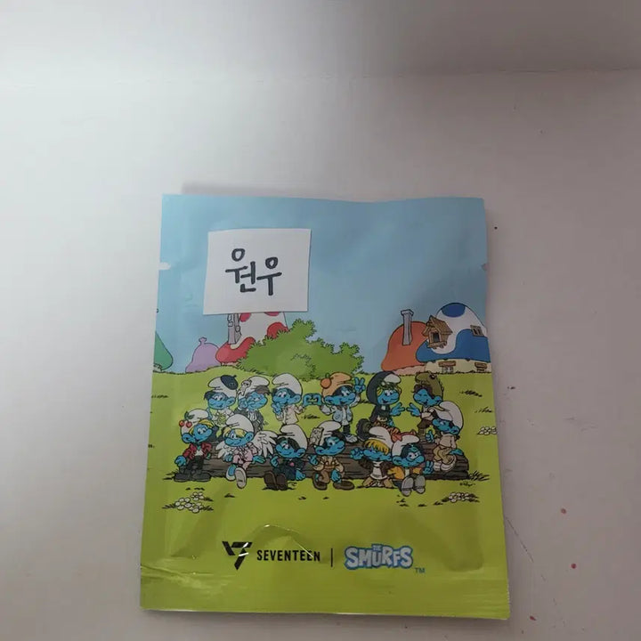 [BUNJANG] SEVENTEEN Wonwoo Smurf Keyring / 세븐틴스머프 키링_원우