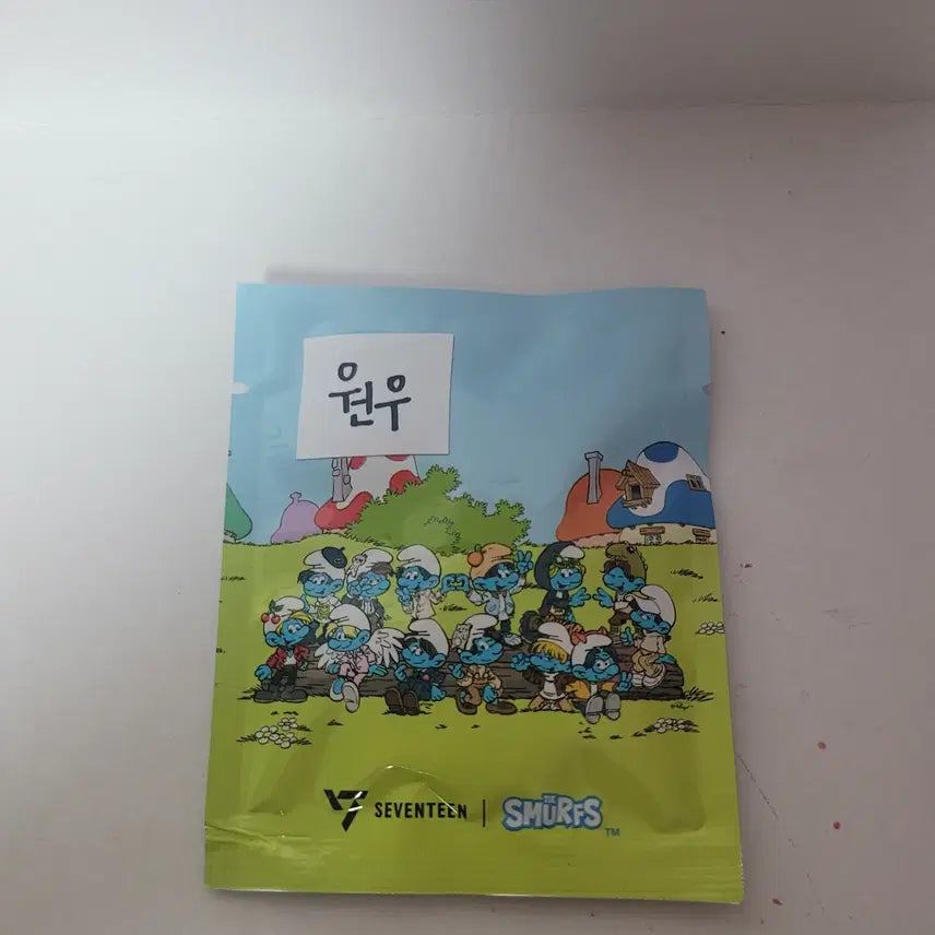 [BUNJANG] SEVENTEEN Wonwoo Smurf Keyring / 세븐틴스머프 키링_원우