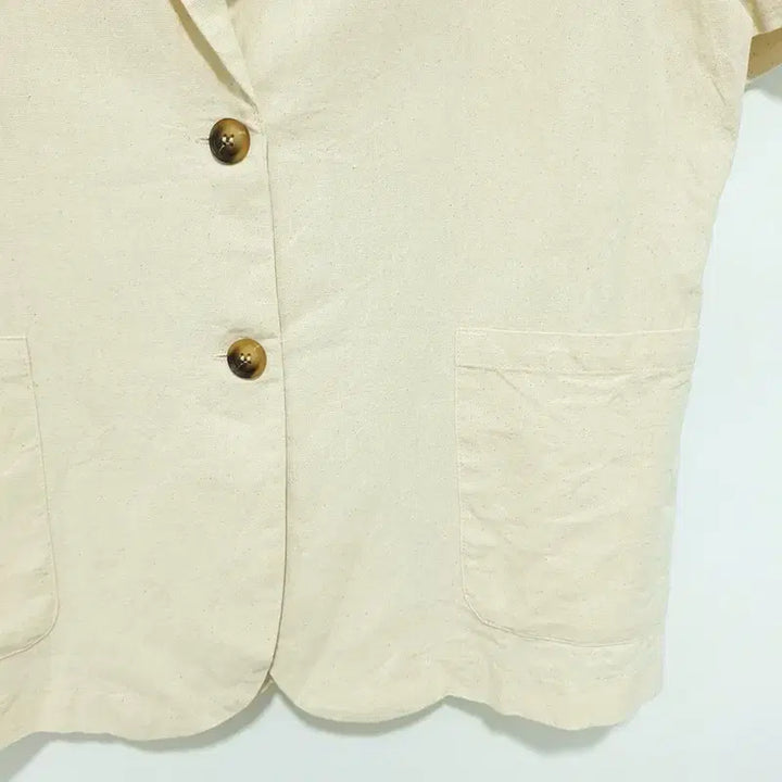 [BUNJANG] Afinar Linen Short Sleeve Jacket / 아피나르 린넨 반팔 자켓 F_S0175