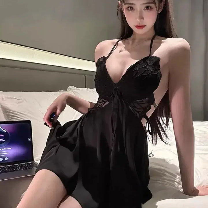 [BUNJANG] Silk Slip Dress / 실크 슬립 원피스 (패드냉장)