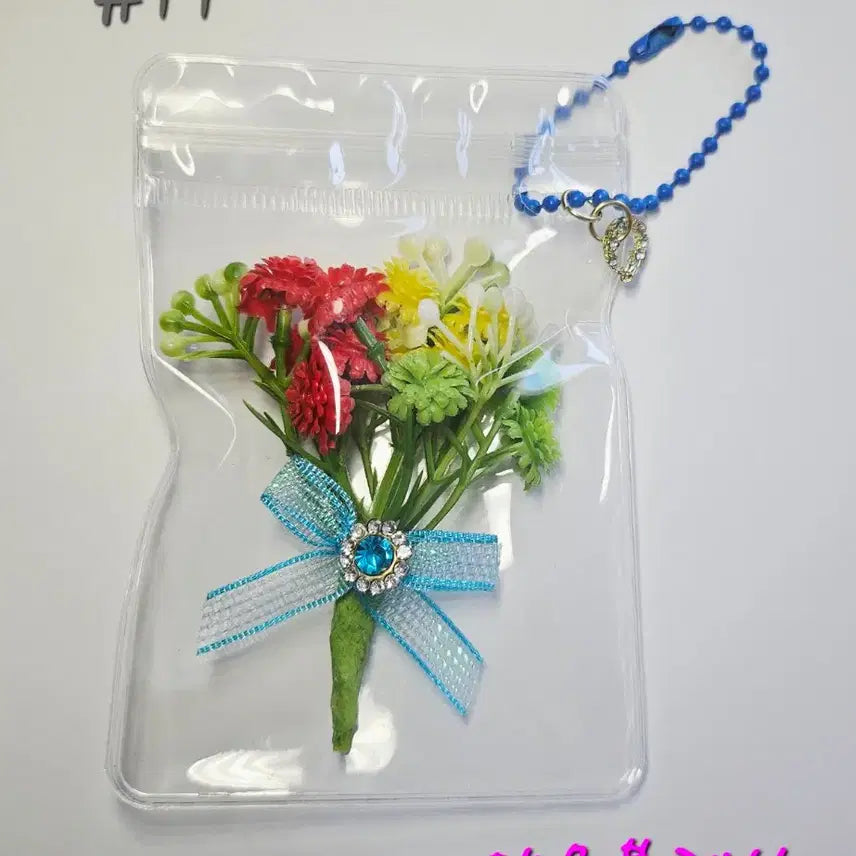 [BUNJANG] Mini Bouquet Keychain / 미니꽃다발 키링