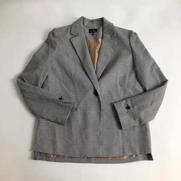 [BUNJANG] Plastic Island Houndstooth Check Jacket / 플라스틱아일랜드 하운드투스 체크 자켓